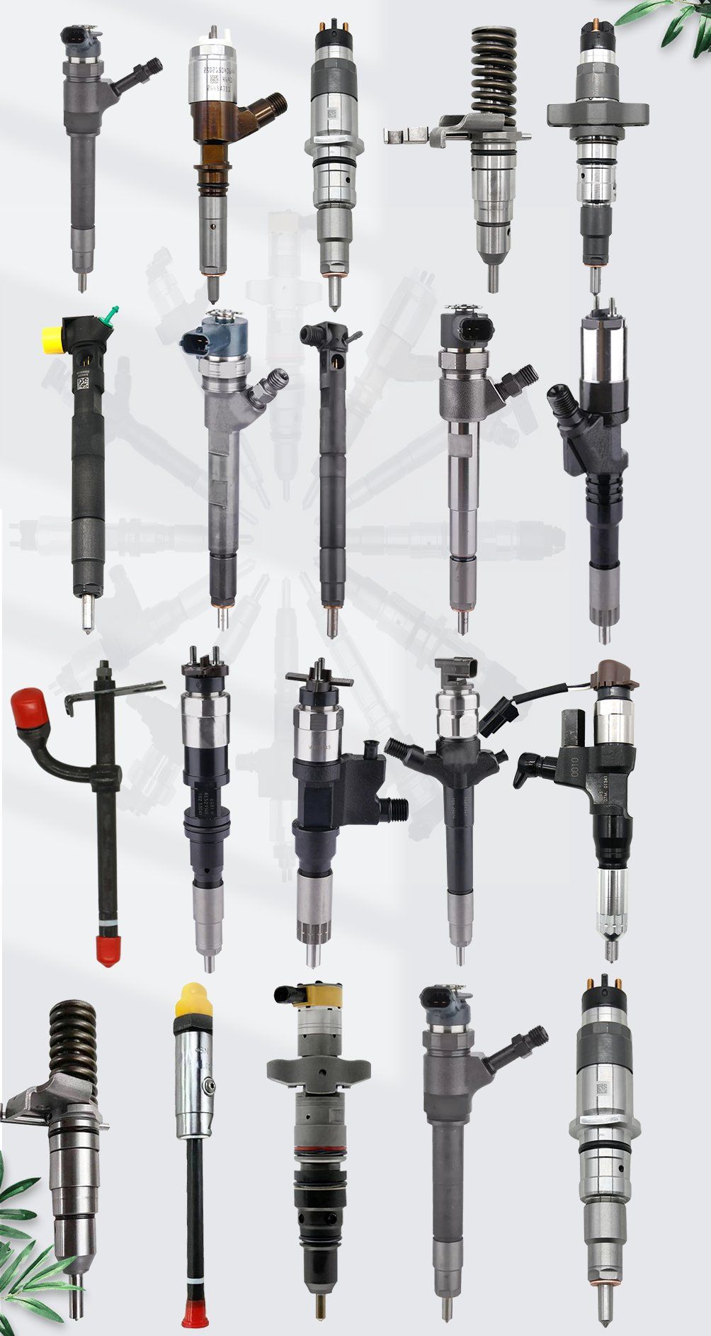 Excavator Fuel Common Rail Injector 2645K023 2645K012 for Perkins Engine 1104A-44t 1104c-44t