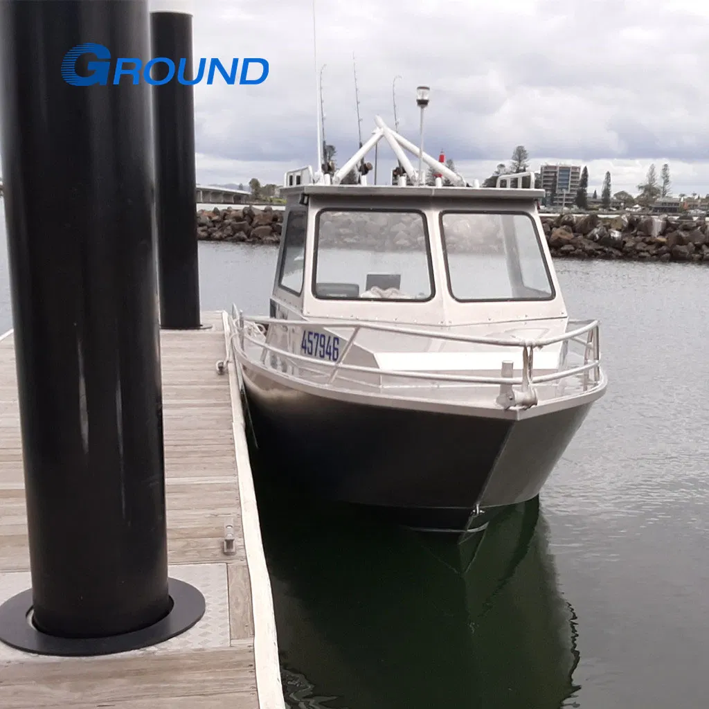 7.0m 23FT Fully Welded Deep V Cabin Aluminum Commercial Fishing Boat