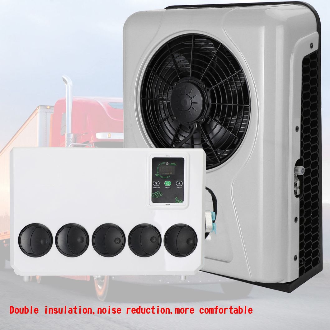 12V DC Air Conditioner Roof for Truck RV Bus Excavator 12V Air Conditioning Cold/Hot Function Car