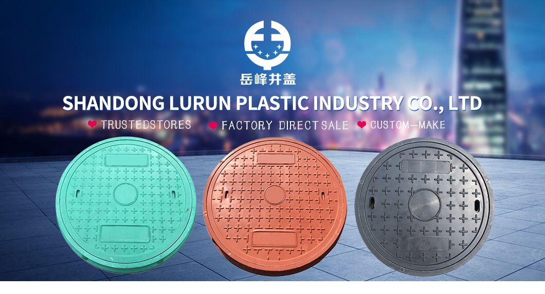 Composite Resin BMC/SMC/FRP Square and Round Manhole Cover for Optical Fiber