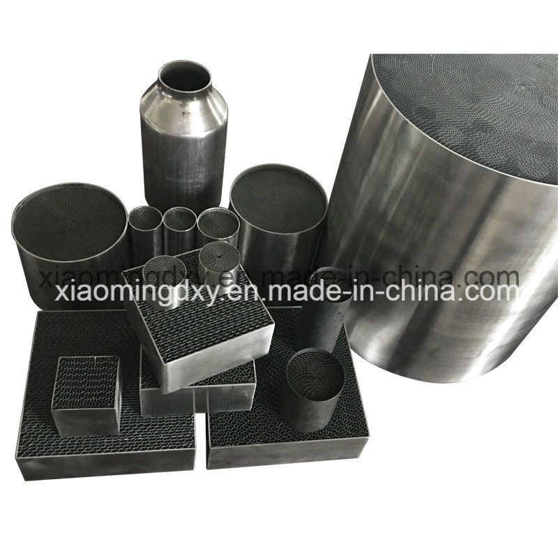 Metallic Honeycomb Substrate for Vehicle Catalytic Converters