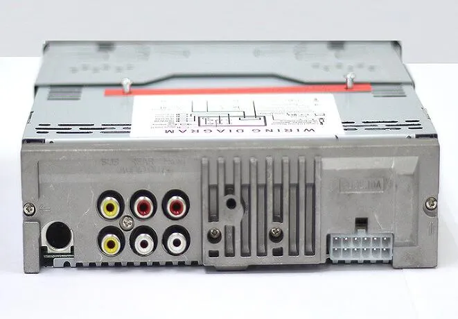 1 DIN Detachable Car DVD Player with FM/SD/USB/Aux