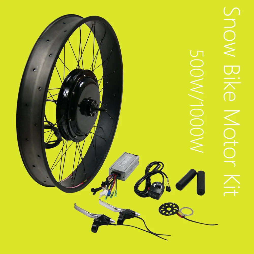 Cheap 48V Brushless Motor Electric Bike Conversion Kits for Fat Tire Bicycle