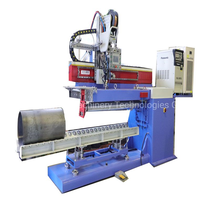 China Automatic Straight Linear Welding Machine for LNG Cylinder Tank