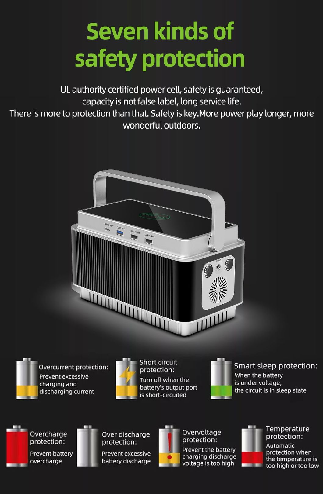 Energy Storage Outdoor Generator Portable Power Station 250W 222wh Battery Mobile Power Banks Powerful Station1 - 99 Pieces