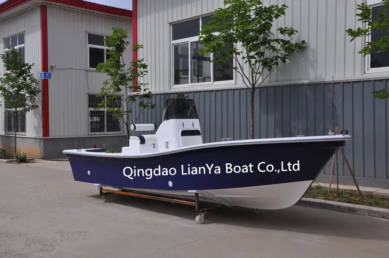 Liya 19FT 22FT 25FT T Top Fiberglass Center Console Sea Fishing Boat