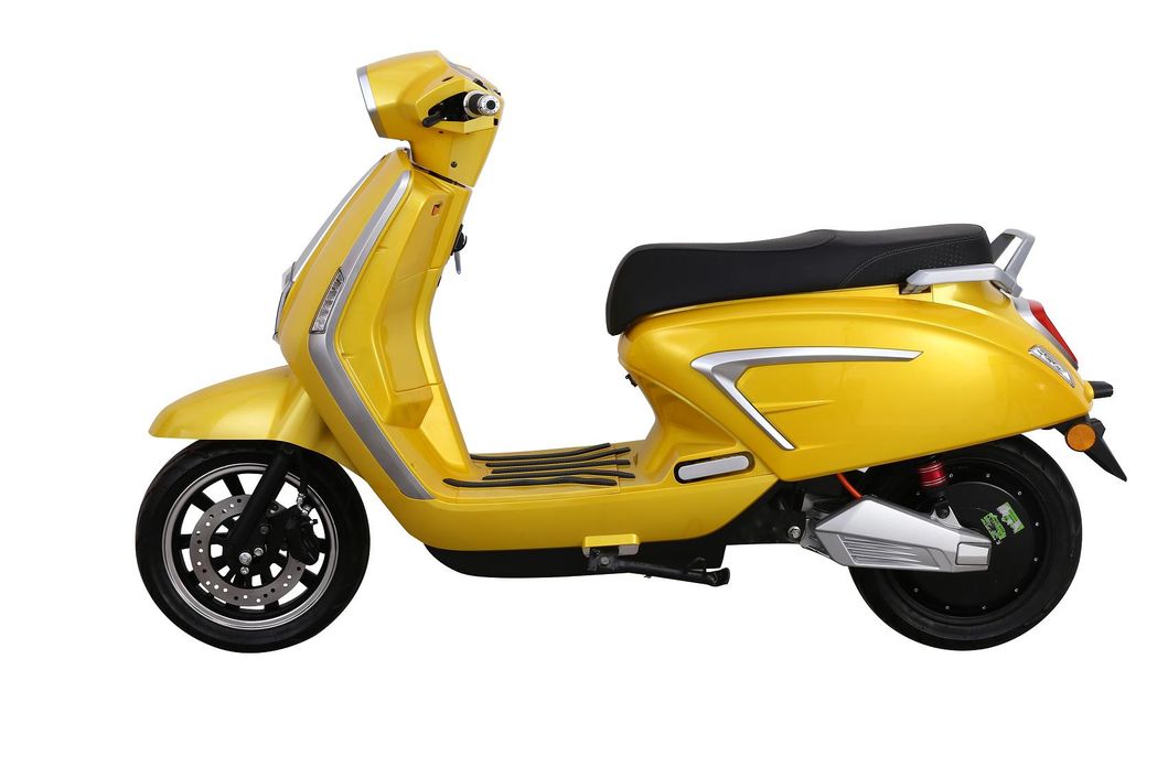 3000W 80km/Hr Max Speed with 100km Long Range Swappable Nmc Lithium Battery Electric Moped with 12 Inch Motor