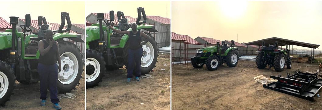 4WD Cheap Agriculture Farm Tractor 50HP Mini Tractor