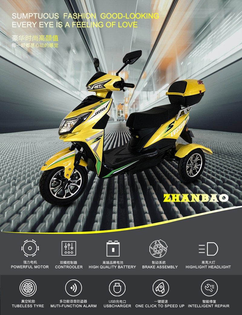 2 Wheel EEC Electric Scooter Adult Lvneng Factory Cheap Price 3000W