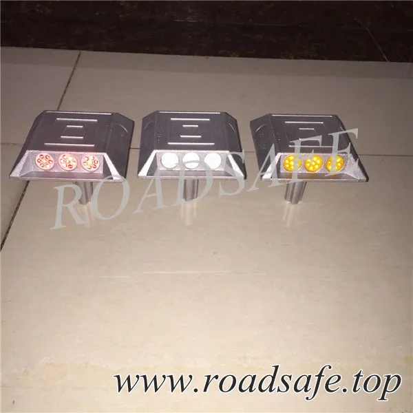 Durable Aluminum Glass Beads Cat Eye Reflective Sheet Road Stud