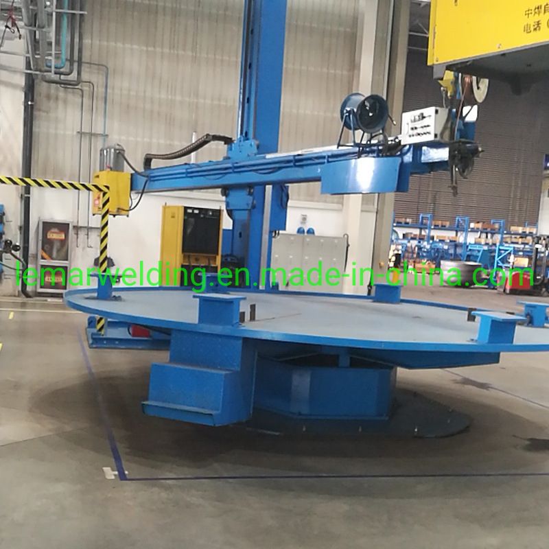 Automatic Rotation Horizontal Positioner Workbench Turning Turntable