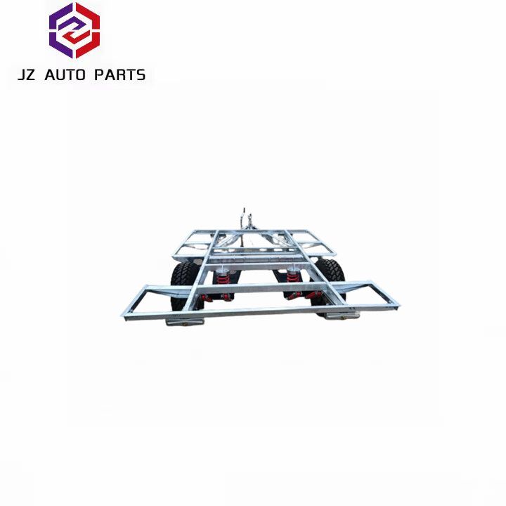 Customized 3.5 Ton Capacity Max Payload Mobile House Trailer with Wheels Chassis