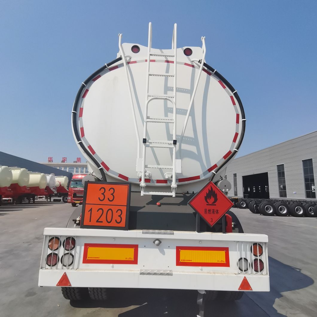 4 Axles 50000liters Oil/Diesel/Gasoline/Crude/Water/Milk/Propane Transport Steel Monoblock Fuel Tank/Tanker Truck Semi Trailer