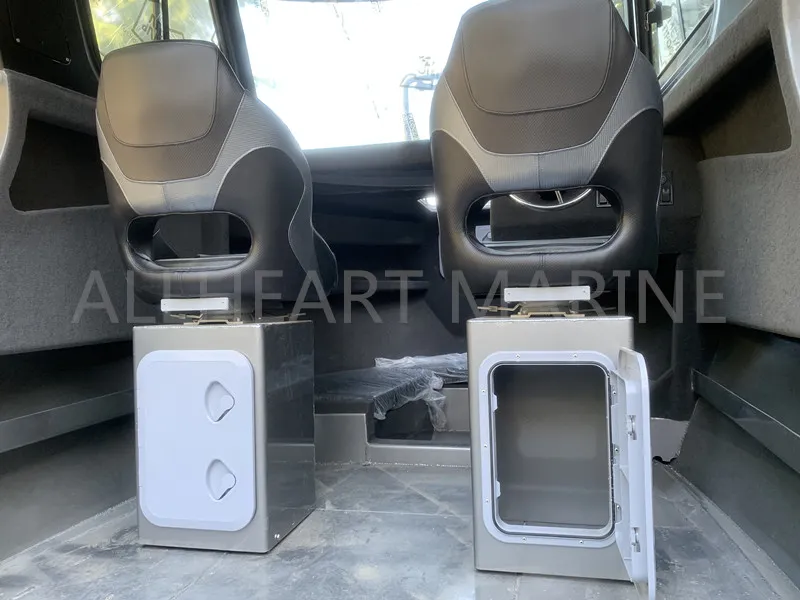 Competitive Price Allheart Professional Fishing Boat Luxury Yacht Aluminum Boat 6.5m/21FT Center Cabin for Sale