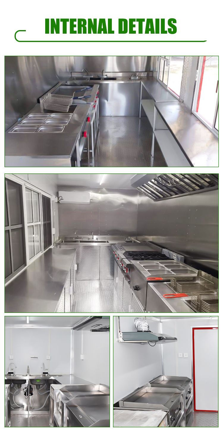 Breakfast Food Trailer with Full Kitchen Equipment