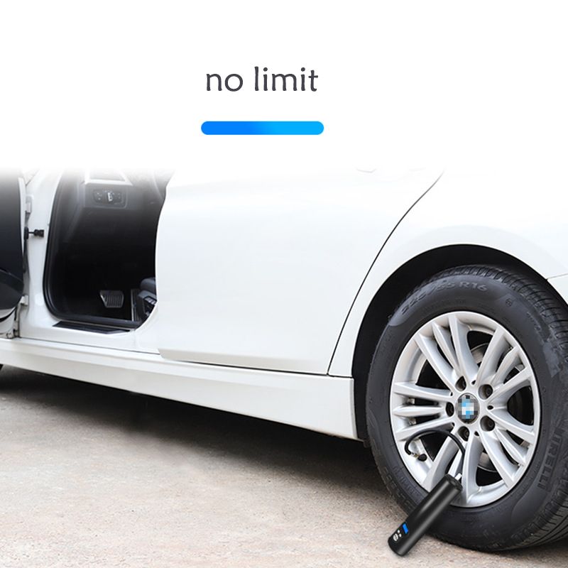Portable Air Compressor Air Pump Tyre Inflator 150psi 12V LCD Digital Display Inflator with LED Lighting Inflator for Car Moto Bike and Balls (48282001)