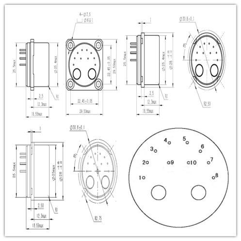 Jae Inertial Sensor Replace High Accuracy Accelerometer Sensor for Mwd