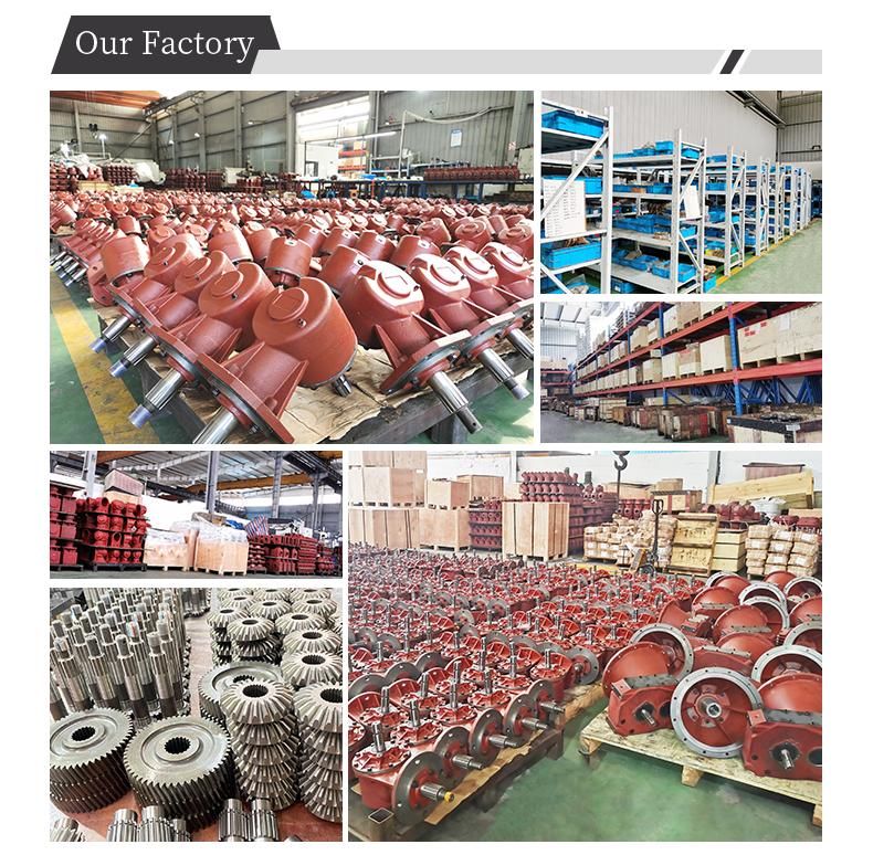 Multi-Piece Cast Iron Reducer Gearbox for Fertilizer Spreader