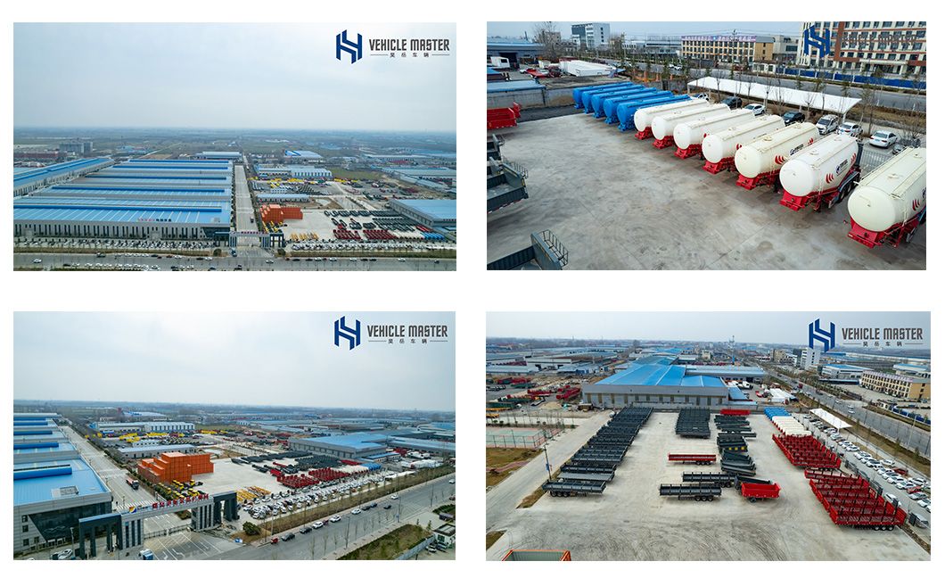 Vehicle Master Cheap Price China 2 Axles 3 Axles 4 Axles 40ton 80ton Side Wall Semi Trailer for Bulk Cargo Transportation