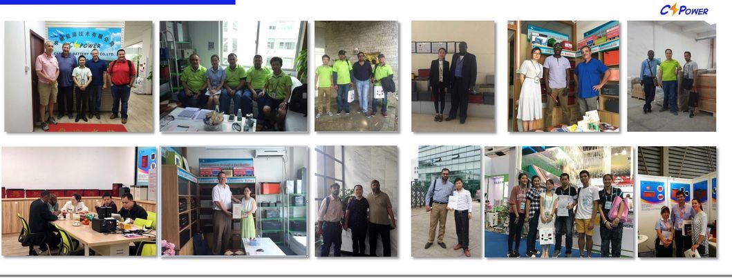 Cspower Battery AGM Start Stop Battery Start Stop System Battery Golf Cart Battery Car Batteries Batteries for Auto Cars Trojan Battery