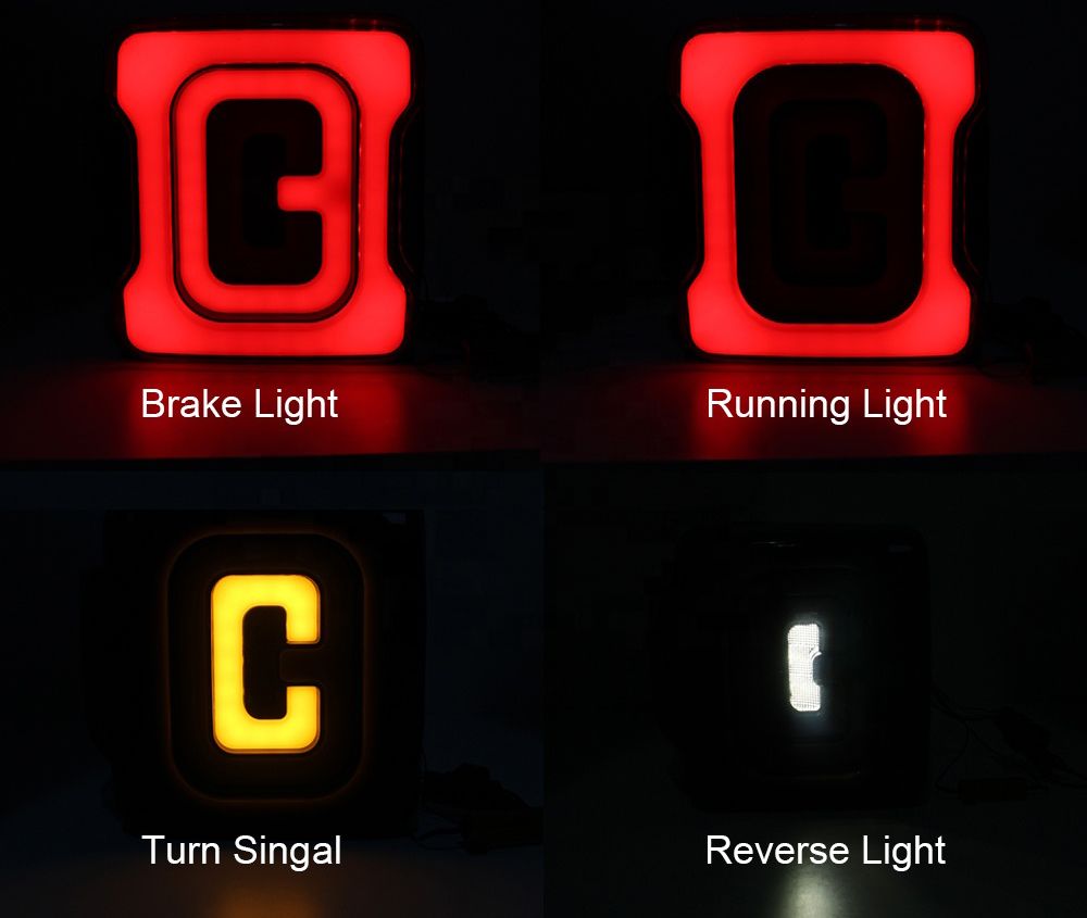 Car Accessories Jl LED Tail Light Turn Signal Lamp for Jeep Gladiator 2018-2020