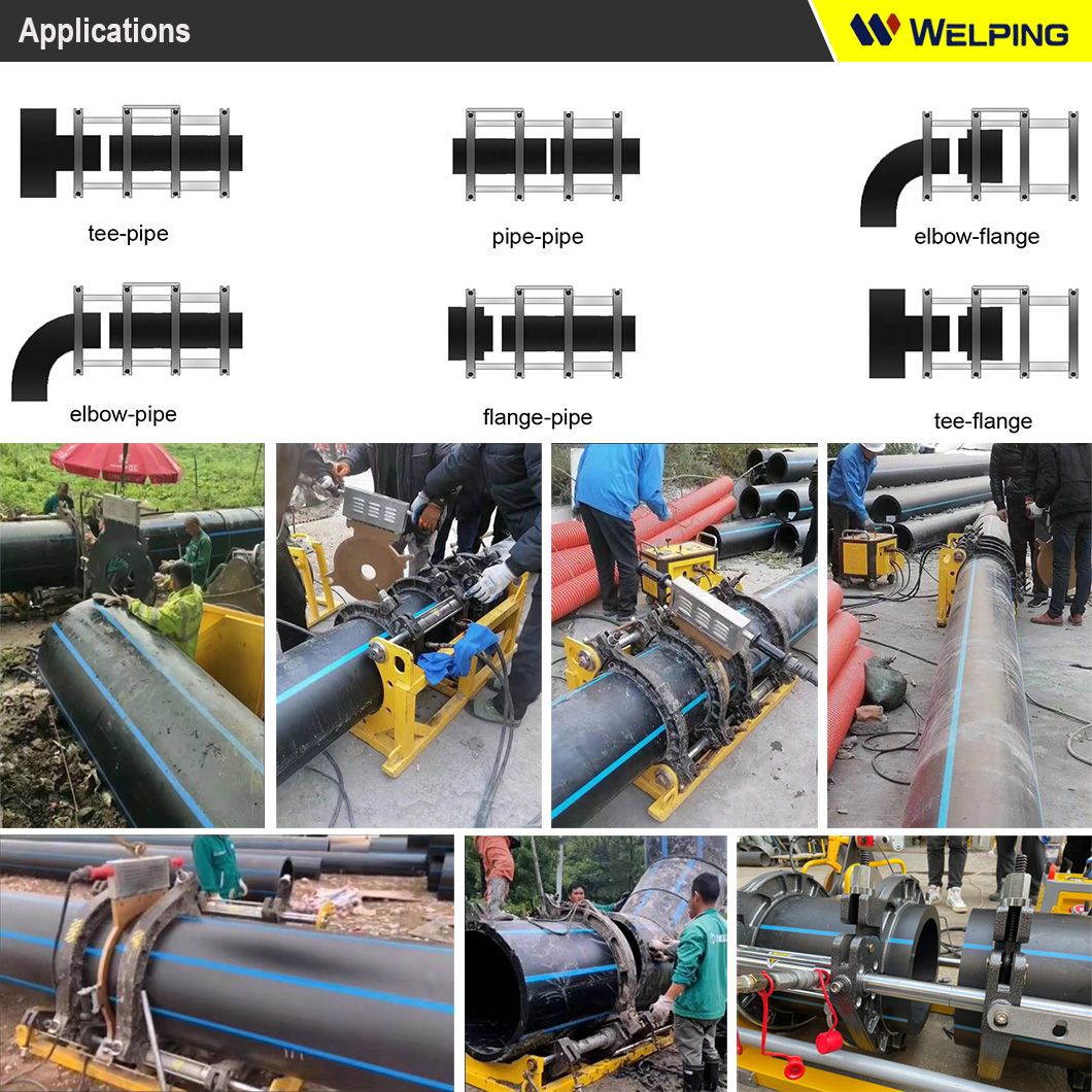 HDPE Manual Welding Machine for Plastic Pipe Welding Equipment