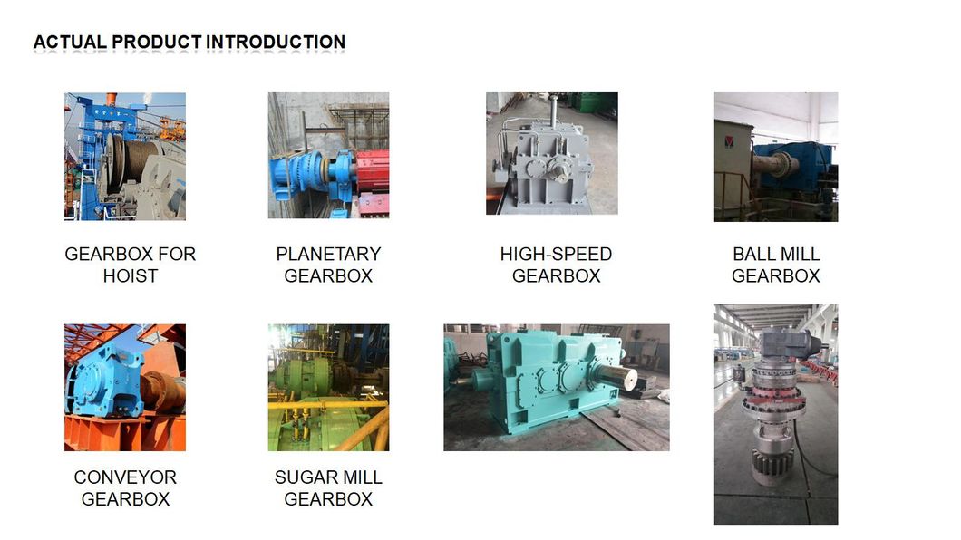 Helical Gear Reducer High Speed Planetary Reduction Gearbox for Industrial Using