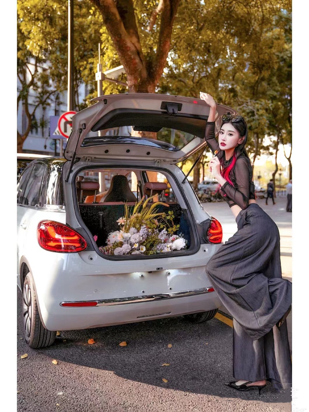 New Design Urban SUV Hot Sale Electric Car 0.5h Fast Charge Battery Nedc Range 333km 2023 Electric Mini Vehicle Wuling Binguo