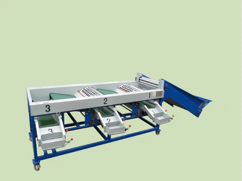 Commercial Use 3 Grading Levels Fruit Onion Potato Grading Machine