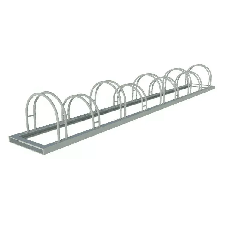 Low Profile Bike Storage Rack Stand 9 Parking Spaces Bike Storage Stand