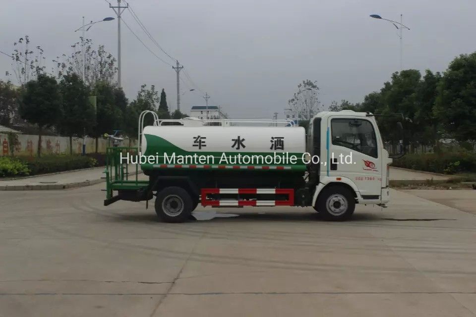 Small Sinotruk HOWO 5tons Water Truck Tanker 5000L 5000m3 Water Bowser Truck