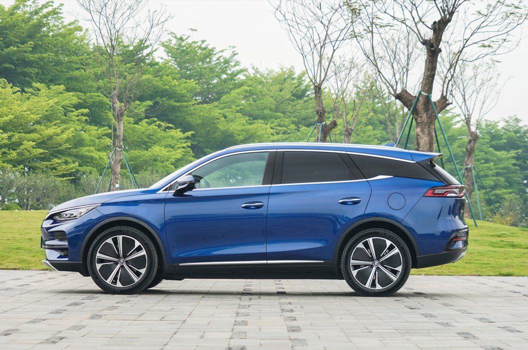 Chinese New Energy Vehicle Dealer Wholesaling Used Byd Tang 7 Seats Electric SUV Left Steering Used SUV Electric Car