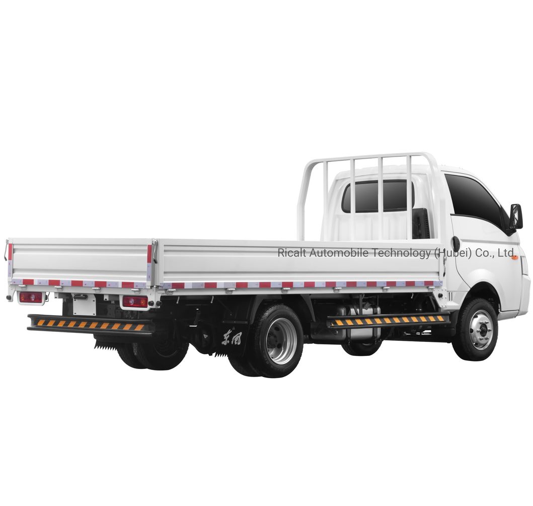 DFAC Single Double Row Gasoline 4X2 1t 2t 5t Transport Cargo Truck with AC