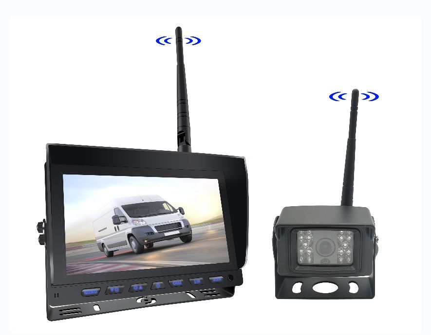 7 Inch High Definition WiFi Car LCD Reverse Rear View Monitor