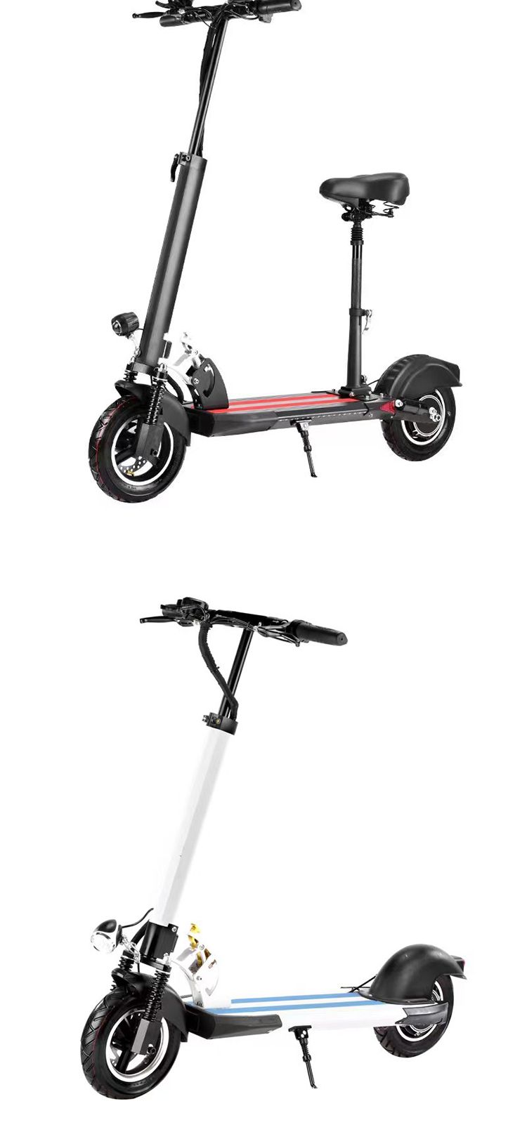 Basic Customization Hot Sale Factory Direct Price 10 Inch 2 Wheel 500W Motor Foldable Electric Scooter