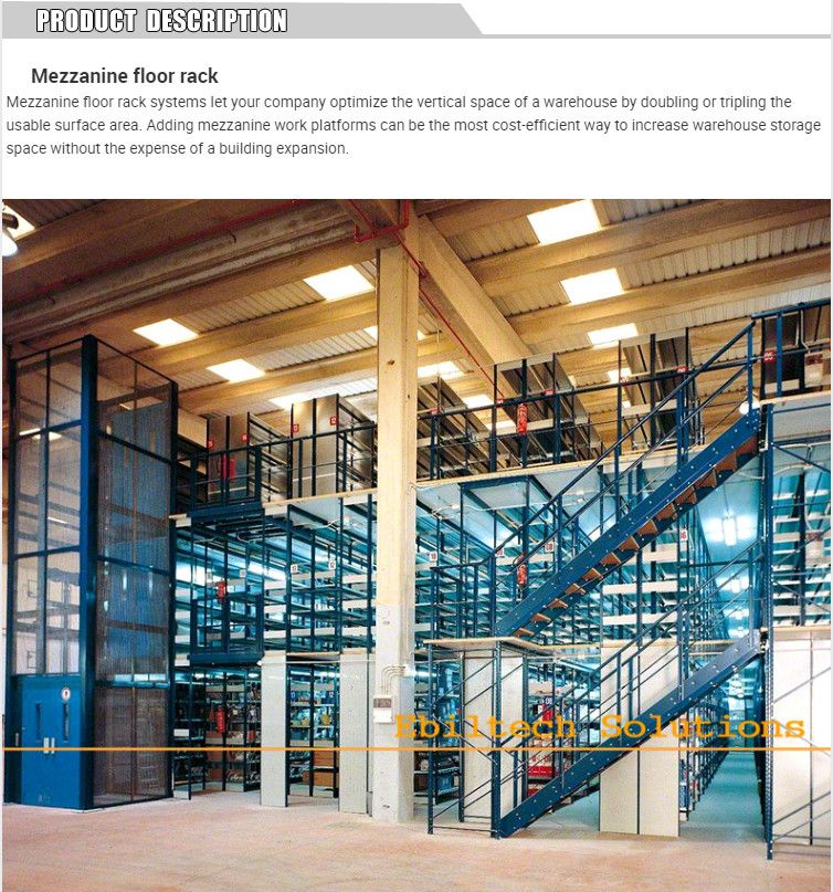 Ebil Metal Steel Platform, Mezzanine Platform Rack System