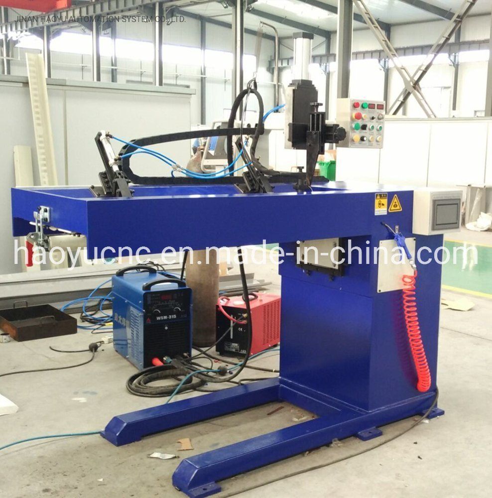 Factory Customized TIG Argon Arc Semi Automatic Longitudinal Seam Welding Machine for Aluminum Stainless Steel Tank