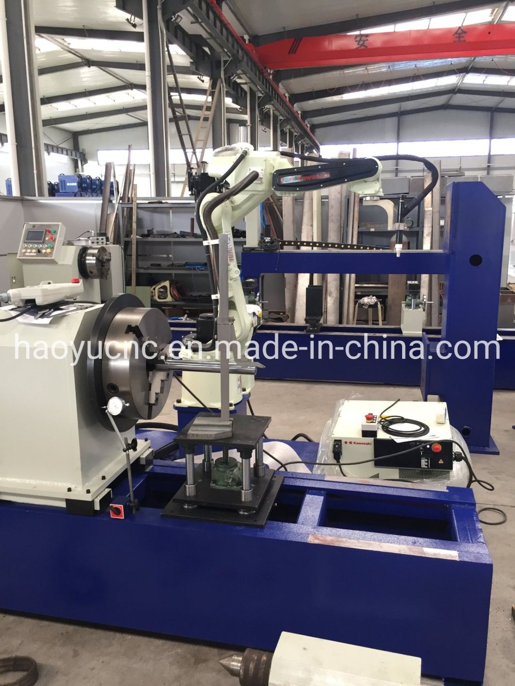 Industry Tank Pipe Flange Scafford Cylinder Automobile Parts Automatic MIG TIG CNC Robot Welding Machine