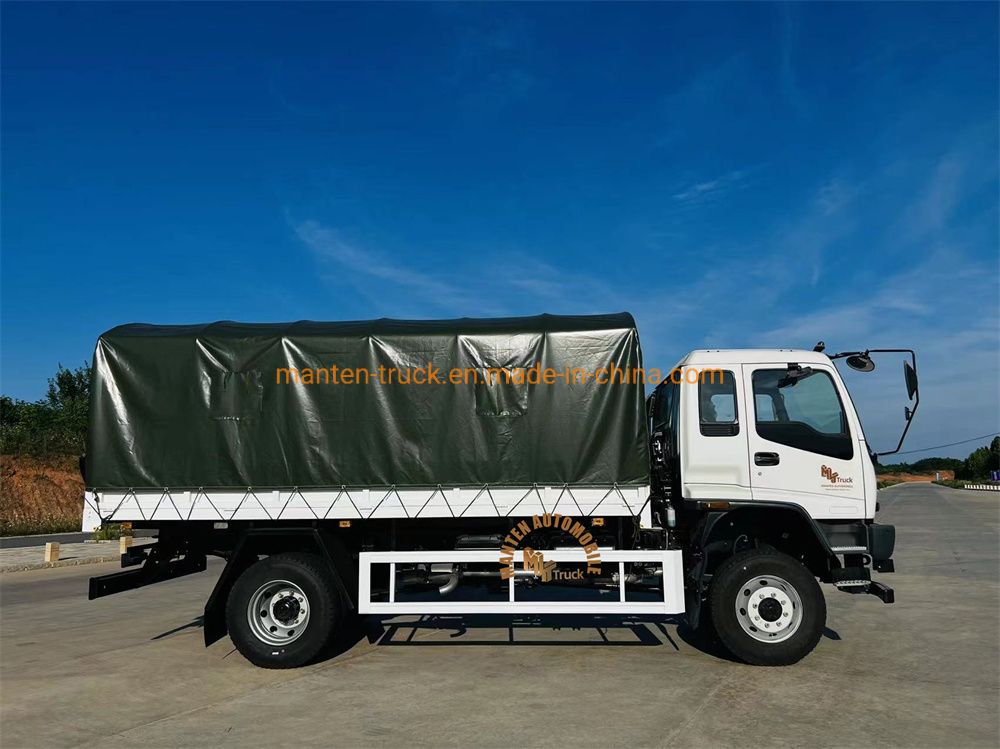 Isuzu 4WD 4*4 off Road M-Ilitary Van Truck Vehicles for Carrying Soldiers
