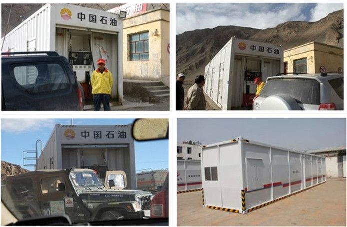 20FT and 40FT Fuel Tank Container Mobile Petrol Station
