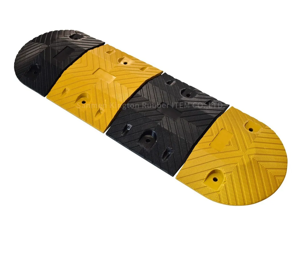 Qualified Rubber Speed Hump Road Speed Breaker 250mm*320mmfor Road Safety