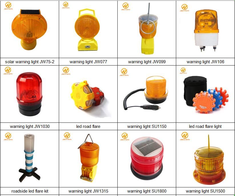 Traffic Light Solar Flasher Solar Barricade Lamp Barricade Light Warning Light