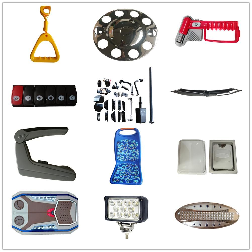 Auto Bus Parts Door Raised Board Push Button Switch Dashboard