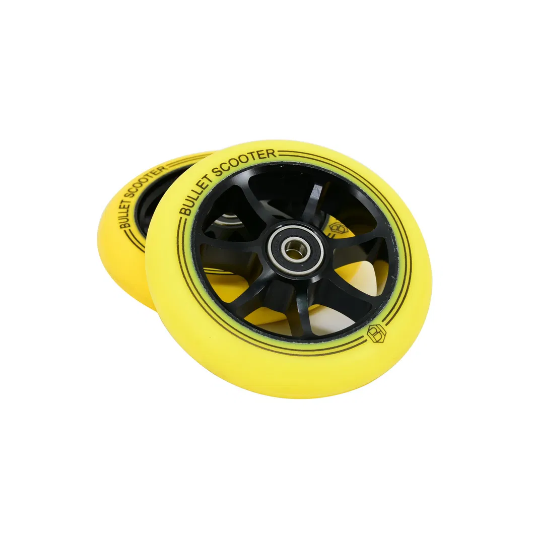 Manufactory Wholesale OEM/ODM Custom Skate Scooters PRO Trick Wheels Alloy Core Freestyle Stunt Scooter Wheels 110mm/120mm