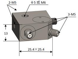 Iepe Motors Pumps Small Size Universal Triaxial Voltage Piezoelectric Acceleration Sensor (A23S20)