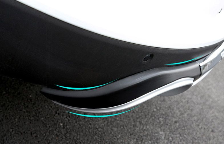 Auto Accessory Bumper Guards for KIA Sportage 2014 2015 Front Grille Guard and Bumper Diffuser