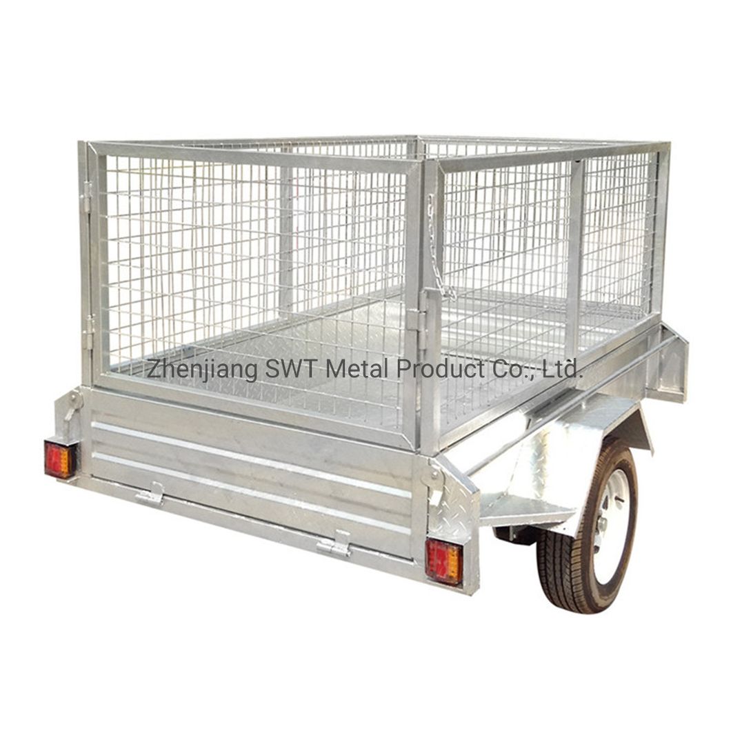 Light Duty Manufacturer One Axle Trailer for Sale (SWT-BT74-L)