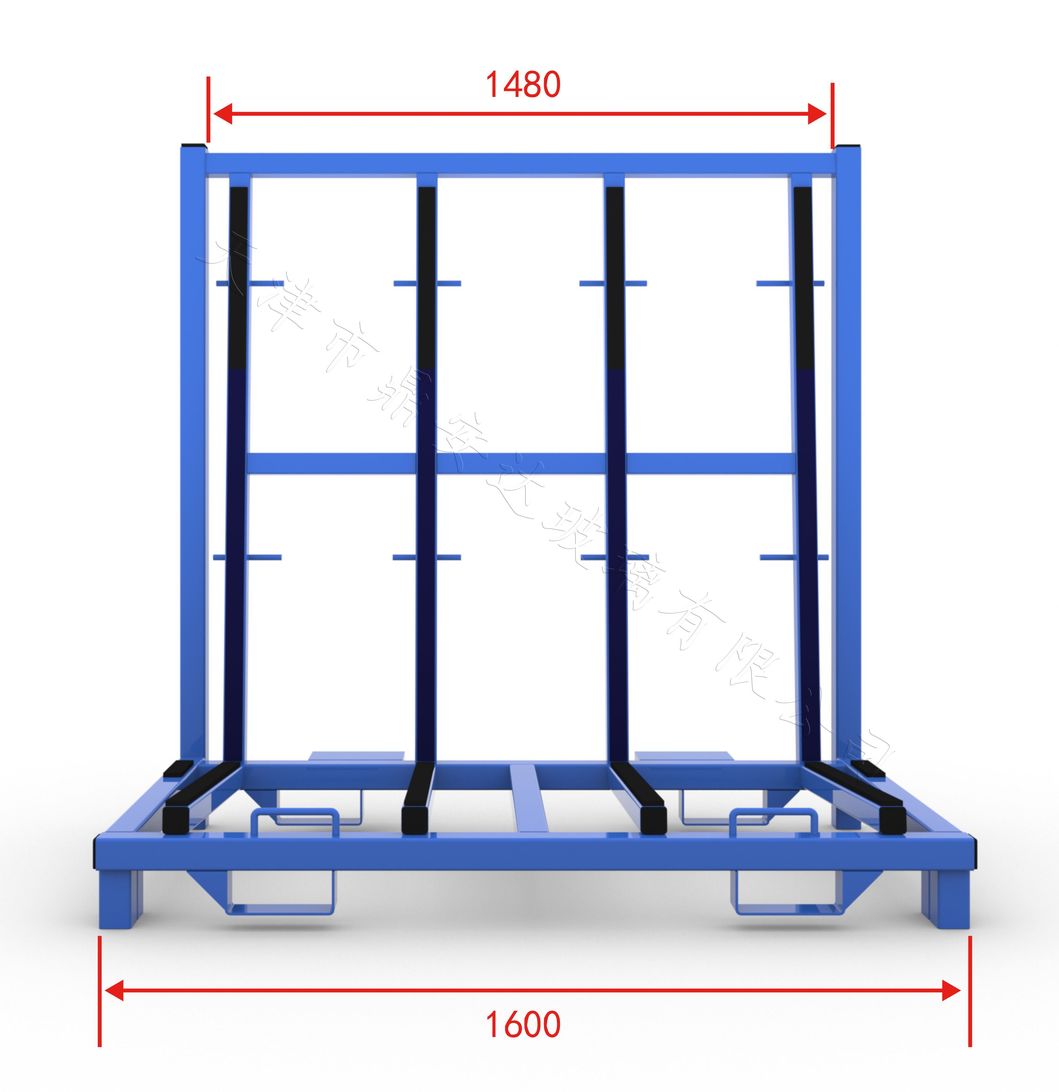 Laminated Glass Transport Glass L Racks Trolley