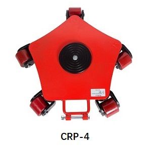 8000kg Rotating Roller Machine Moving Skates Crp-8
