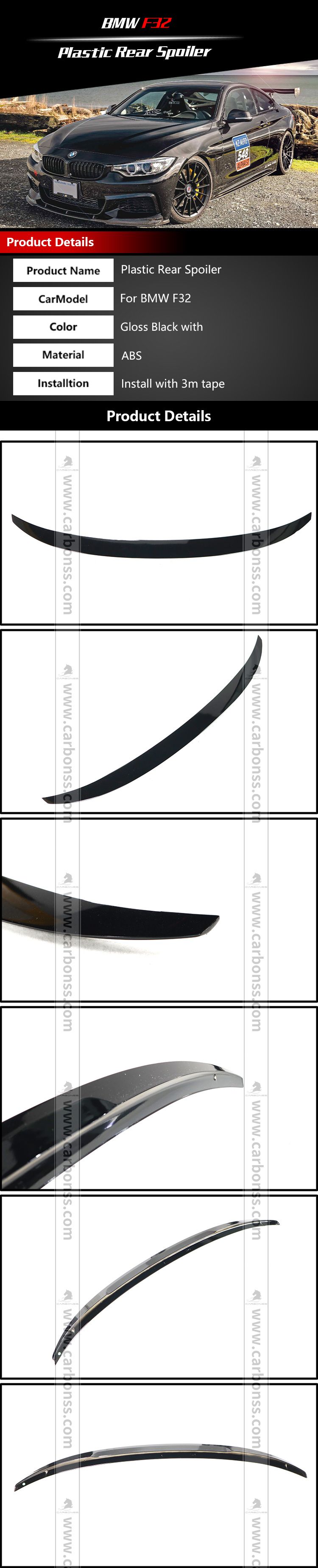 P Style ABS Rear Trunk Spoiler Wing for BMW 4 Series F32